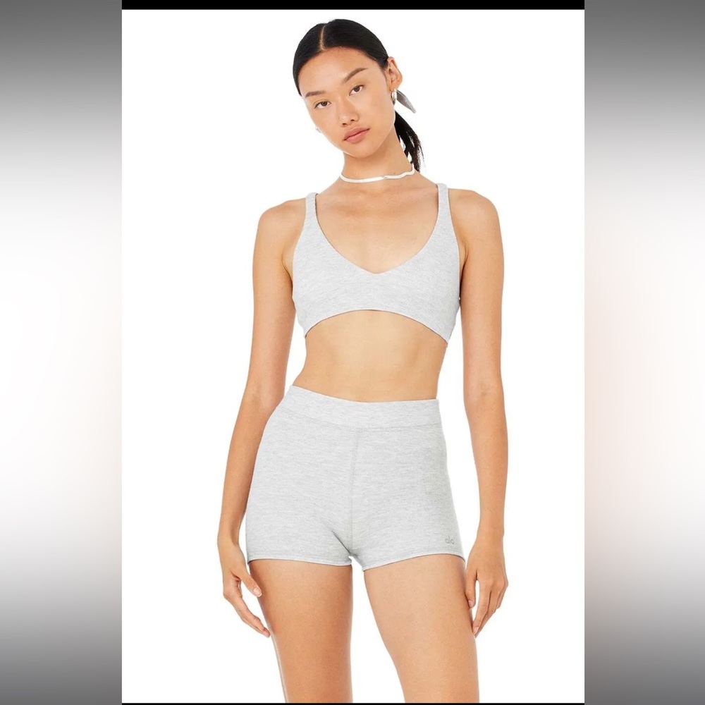 Alo Yoga Micro Waffle Bra